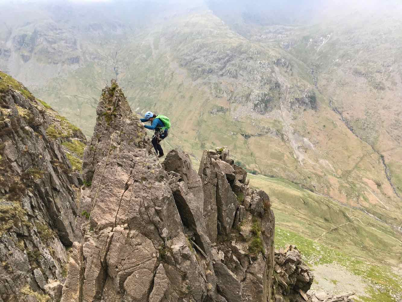Guiding or Technical Climbing Course